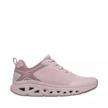 Skechers BOBS Sport Arc Waves - Remix Women's Lace-Up Sneakers, Light Mauve, EU 39