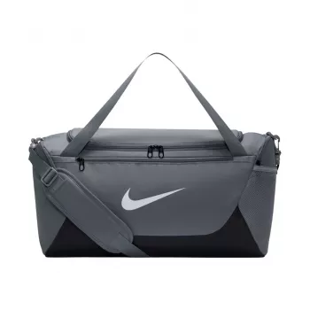 Sportovní taška Nike Brasilia S Duffelbag Small, tmavě šedá/černá