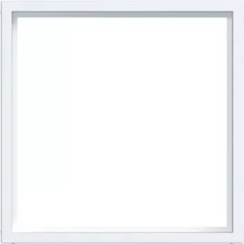 Mezikroužek HAGER WAF7073WM pro 50x50mm středové desky, polární bílá