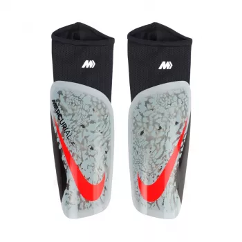 Fotbalové chrániče holení Nike Mercurial Lite šedé XL