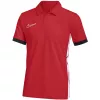 Dětské polo tričko Nike Dri-FIT Academy, červené, FZ9763 657, velikost S