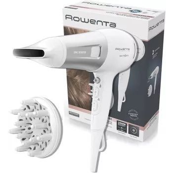 Fén Rowenta Power, 2100W, bílý/stříbrný