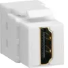 Keystone modul Hager universalVZ20HS HDMI zásuvka na HDMI zásuvku 180° bílý
