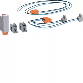 Vybavovací balíček HAGER ZY5R2SI SIBO 1A pro APZ/RfZ, 1400 mm, šedý