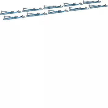 KNX Y kabel HAGER KU9S115YZ, černo-modrý, 1 samec na 2 samice, 0,15 m, balení 10 ks
