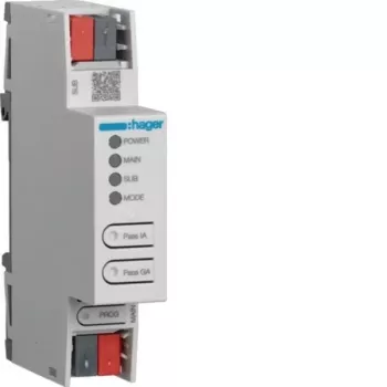 KNX Secure spojka line/oblast Hager TYFS130