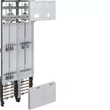Kompletní pole pro elektroměr Hager ZK53Q5NT universZ, 3bodové, 3fázové, 10 mm², s odpojovačem, 1350x500 mm