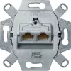 Datová zásuvka Hager WDF410866 UAE 8/8pólová stíněná Cat.6A RJ45