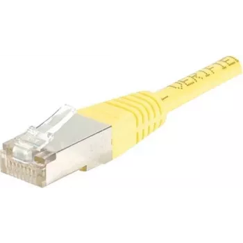 EXERTIS CONNECT Cat6 F/UTP Patch Cable, Yellow, 2.0 m, Slim Bend Relief 842201