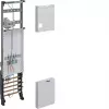 Kompletní měřicí pole Hager ZH33Q7NT universZ 1050x250mm 3fázové 1 místo pro elektroměr 10mm² s odpojovací funkcí