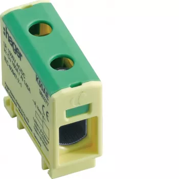 HAGER K50AE ochranná svorka 2,5-50 mm² zeleno-žlutá