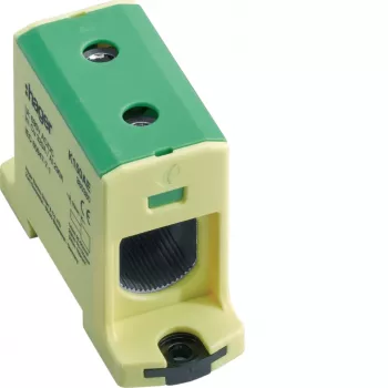 Hlavní uzemňovací svorka HAGER K150AE 25-150 mm² zeleno-žlutá
