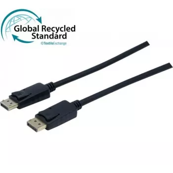Exertis Connect DisplayPort Cable 1.2 5m 4K UHD Black Male to Male 127033