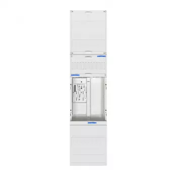 Kompletní elektroměrové pole HAGER ZH3EN27, 1 pozice elektroměru, BKE-I, Universal Z, 1 pole, výška 1050 mm