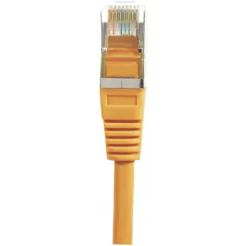 Exertis Connect 234120 Cat.6 F/UTP Patch Cable, 2 m, Orange, Slim Bend Protection