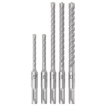 Sada vrtáků SDS plus-3 Bosch 2608837138, 5dílná (5-10 mm)