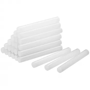 STANLEY DualMelt transparentní tyčinky do horké pistole, 24 ks, 11,3 mm x 100 mm 1-GS20DT