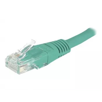 Exertis Connect Cat6 U/UTP RJ45 Patch Cable, 2m, Green 244720