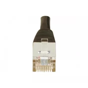 EXERTIS CONNECT Cat.5e F/UTP Patch Cable, RJ45, Black, 0.5 m 847166