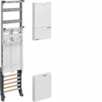 Kompletní rozvaděčové pole pro elektroměr HAGER ZH32ES, 1 pole, eHZ, výška 1050 mm