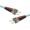 Optický patch kabel HD OM3 duplex ST-ST multimode EXERTIS CONNECT, 50/125 µm, aqua, 15 m 392777