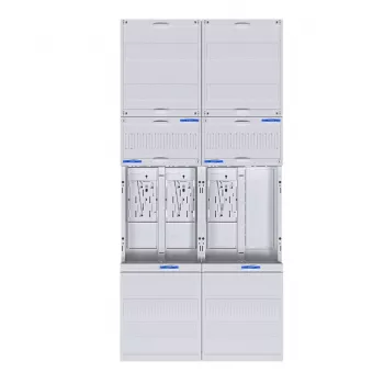 Elektroměrové pole Hager univers Z 3bodové 5řadé 48 TE ZK3EN28