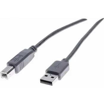 Exertis Connect 532408 USB 2.0 Cable, USB-A to USB-B, 1.8 m, Grey