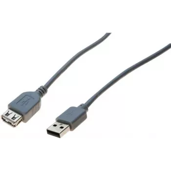 Prodlužovací kabel EXERTIS CONNECT USB 2.0, USB-A samec na USB-A samice, 2,0 m, černý 532508