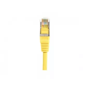 Síťový propojovací kabel EXERTIS CONNECT Cat.5e F/UTP, RJ45, žlutý, 1,0 m 847151