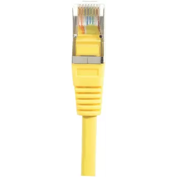 Propojovací kabel Exertis Connect 842301 Cat.6 F/UTP, 3 m, žlutý, slim s ochranou ohybu