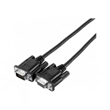 SVGA monitorový kabel EXERTIS CONNECT Eco, 15pin HD D-Sub samec na samici, 3,0 m, černý - ekonomický monitorový kabel pro standardní aplikace (117810)