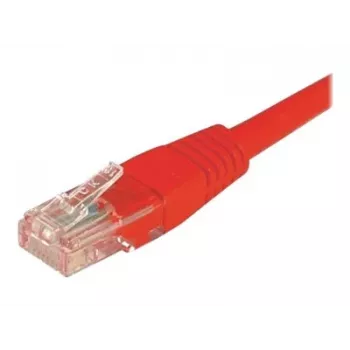 Patch kabel Cat.6 U/UTP, červený, 3,0 m, RJ45, s ochranou západky Exertis Connect 243730