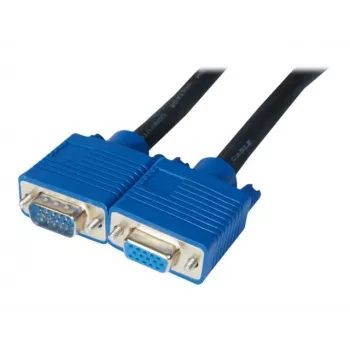 Prémiový prodlužovací kabel EXERTIS CONNECT S-VGA, 15,0 m, černý 138841