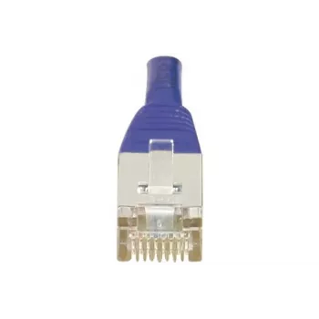 Propojovací kabel EXERTIS CONNECT Cat6 F/UTP, fialový, 1,0 m, slim ochrana západky 234170