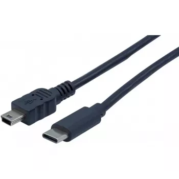 Kabel USB-C na Mini-USB Typ B EXERTIS CONNECT, 2,0 m, černý 532451