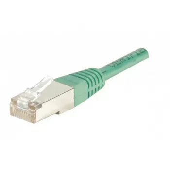 Propojovací kabel EXERTIS CONNECT Cat.5e F/UTP, zelený, 3,0 m, slim ochrana proti ohybu 847032