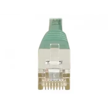 Propojovací kabel EXERTIS CONNECT Cat.6 F/UTP, 7 m, zelený, slim ochrana západky 244570