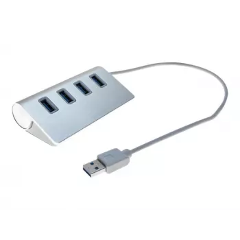 USB 3.0 hub 4portový Exertis Connect - desktop - černý 021312