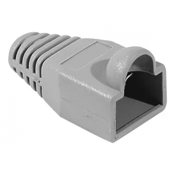 Ochrana proti zlomení RJ45 EXERTIS CONNECT pro kulaté kabely, šedá, 10 ks, 253161