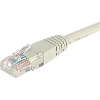 Propojovací kabel Cat6 U/UTP EXERTIS CONNECT, 2 m, šedý, s ochranou západky RJ45 EXC848200