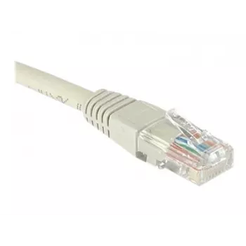 Propojovací kabel Cat6 U/UTP EXERTIS CONNECT, 0,5 m, šedý, RJ45, s ochranou západky EXC848050