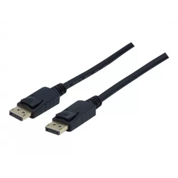 exertis Connect DisplayPort Cable 1m Black DP 1.1 Male to Male 127000