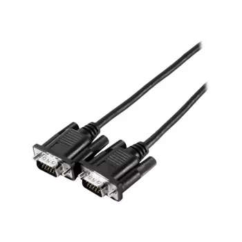 SVGA monitorový kabel Eco EXERTIS CONNECT, 15pinový HD D-Sub samec-samec, 10,0 m, černý 117740