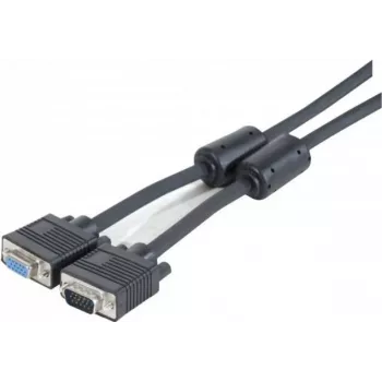 EXERTIS CONNECT SVGA Monitor Cable, 15-pin HD D-Sub Male/Female, 10.0 m, Black 119840