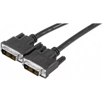 Monitorový kabel DVI-D Single Link 18+1 pin samec na samec 1,8 m černý EXERTIS CONNECT 127475