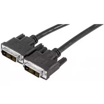 Monitorový kabel DVI-D Single Link 18+1 pin samec na samec 1,8 m černý EXERTIS CONNECT 127475