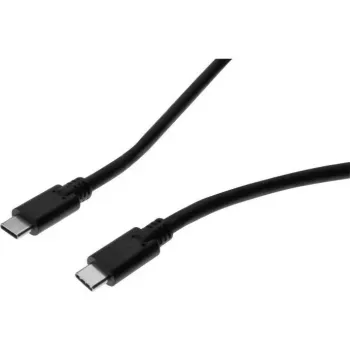 EXERTIS CONNECT USB 3.2 Gen 2x2 Cable 20 Gbps / 240W USB-C to USB-C, Black, 1.5 m (532650)