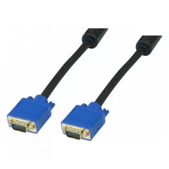 EXERTIS CONNECT Premium SVGA Cable, 2.0 m, 15-pin, Pin 9 with 5V, Male to Male, Black EXC138701