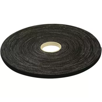 Suchý zip pro montáž kabelů EXERTIS CONNECT, 20 mm x 10 m, černý, pro šetrnou instalaci síťových a datových kabelů (629446)