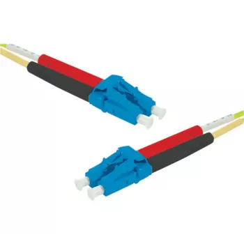 Vláknový patch kabel OS2 LC duplex na LC duplex UPC EXERTIS CONNECT, 9/125 µm, žlutý, 15 m 392847